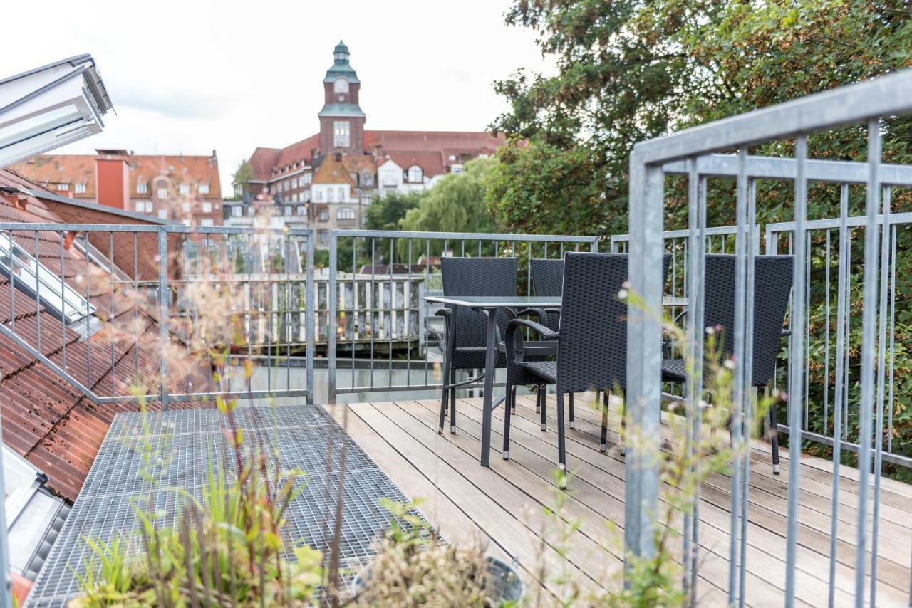 Fewo1846 - Flensburg68 - Komfortable Maisonettewohnung Fuer 6 Personen Mit Dachbalkon Im 4 Og Екстериор снимка